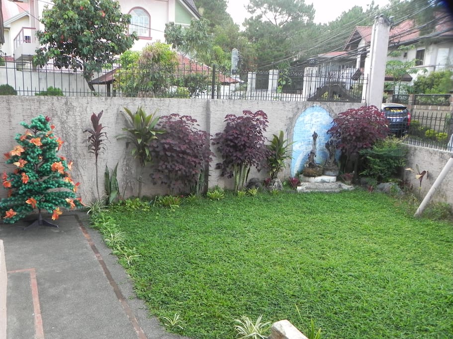 A simple garden for some green surroundings