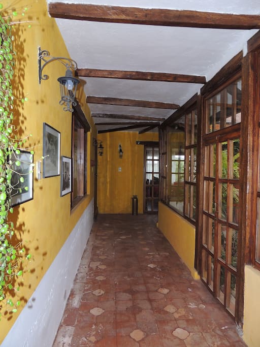 Internal Corridor around courtyard
