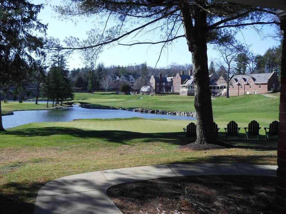 View from the front of the home