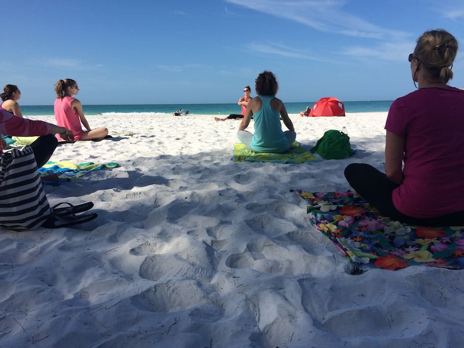 Relax, this lovely beach just steps away