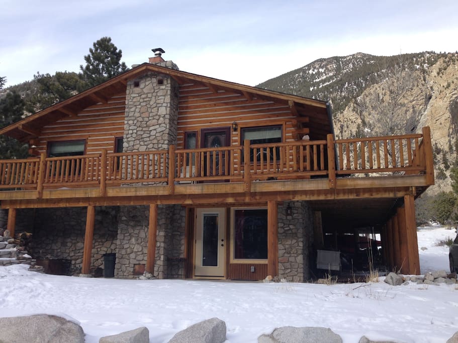 The garden level is The Antero Inn. Upstairs is The Hall of the Mountain King that can be rented separately.