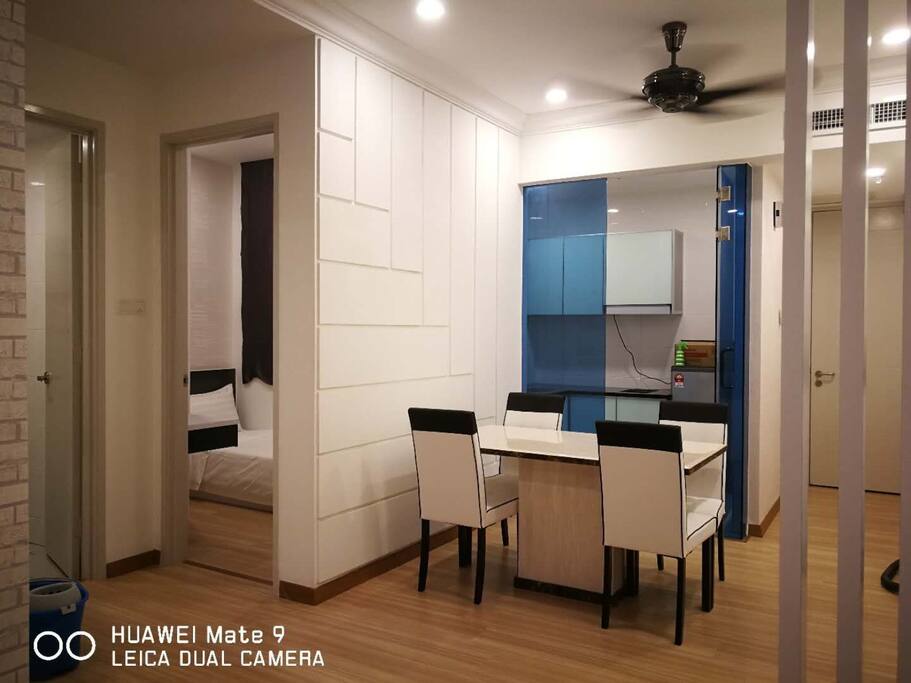 we provide induction cooker for steamboat use, large dining table for for family in 4 to 5 members
