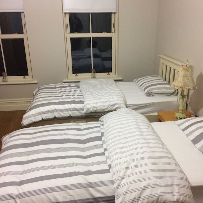 Room 2 - Double Room with two single beds