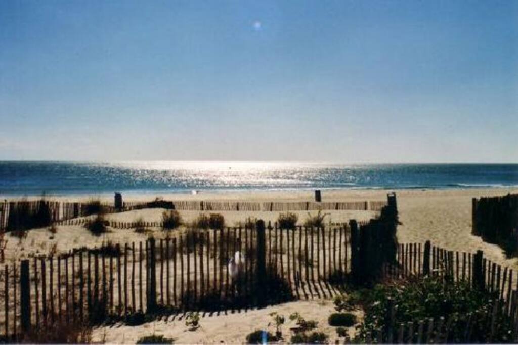 La plage à 8 mn en voiture