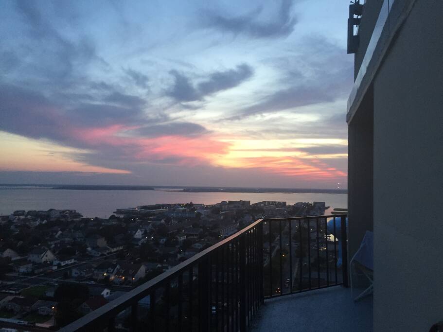 View of Bay from Balcony