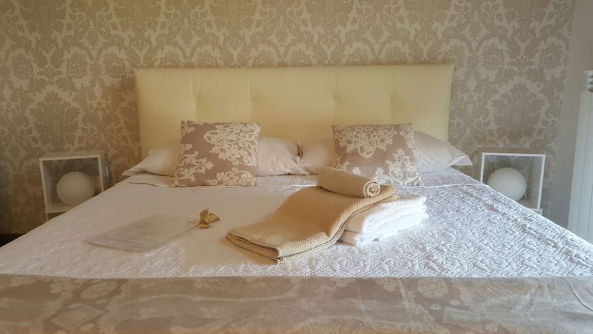 Double Room Shared bathroom in Donizetti Attic