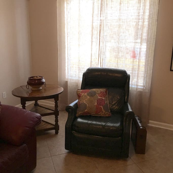 Recliner in the Living Room - VERY comfortable