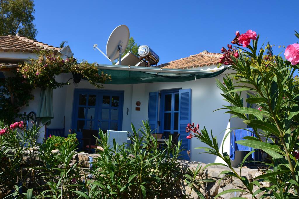 Bungalow Jana, Eingang, Terrasse