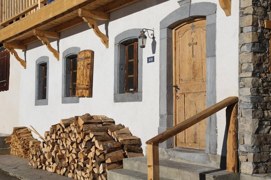 Front door of La Maison