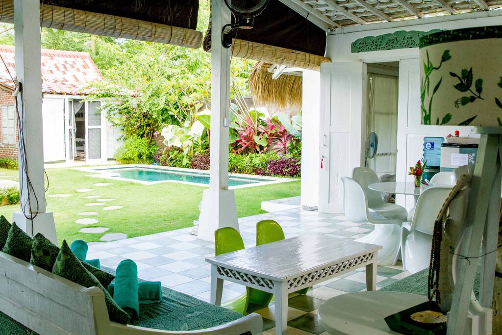 Large open yard
