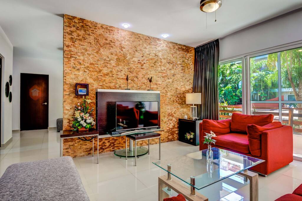 Spacious Living Room Area.