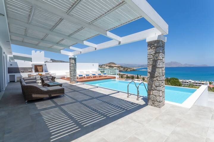 Stylish Sunrise White Villa with Infinity Pool gallery image 3