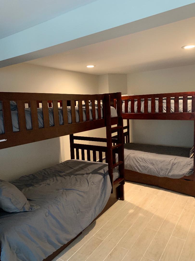 Chumba cha kulala cha 3 na vitanda vya ghorofa