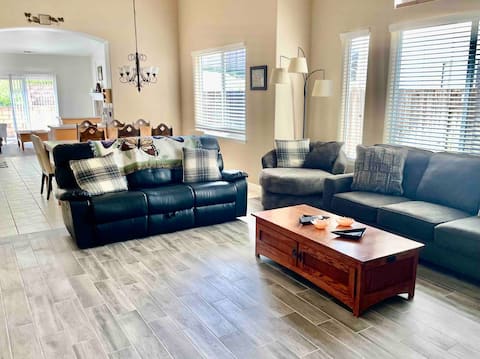Comfortable 4 BR, single story near wine country