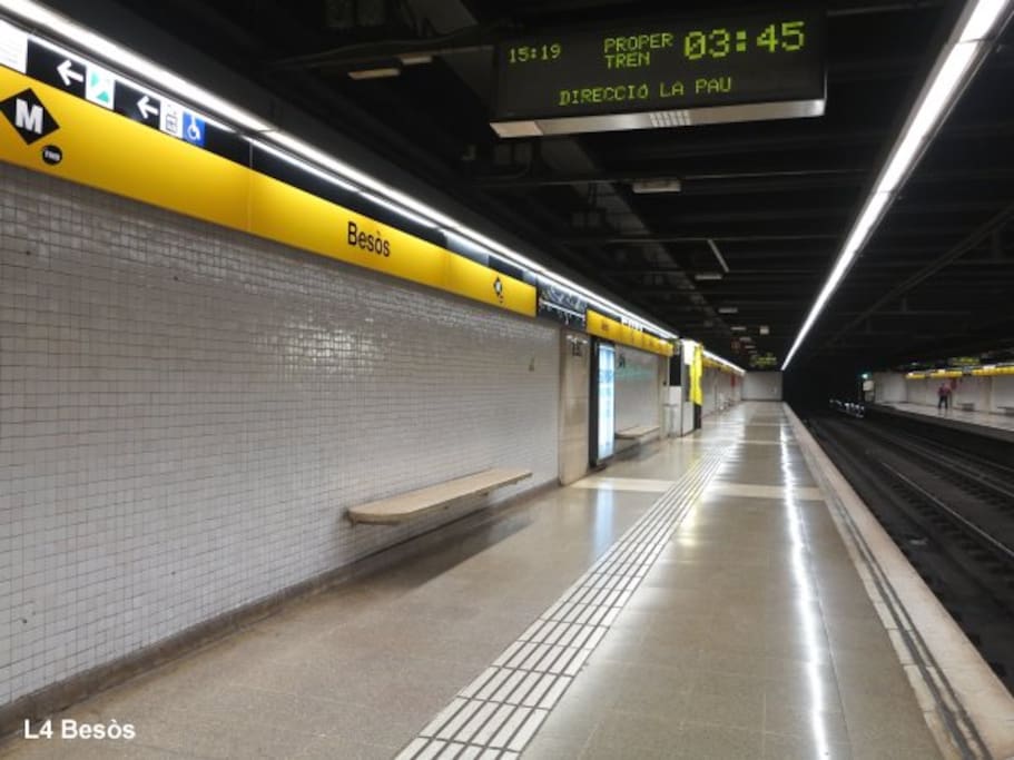 Metro L4 Besos