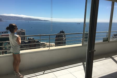 La mejor vista al Mar en Viña junto a mall y playa