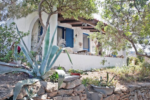 Artistic Fairy house near the sea
