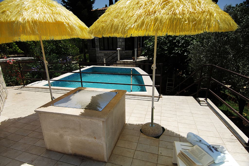 Swimming Pool and place for sunbathing