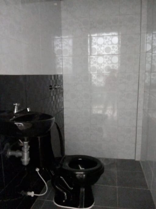 Baño. Actualmente no cuenta con puerta, sino con cortina.
