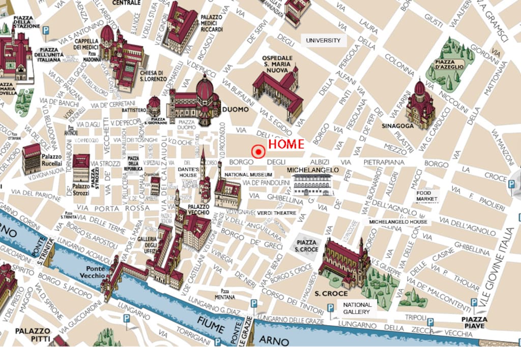 nel cuore di Firenze