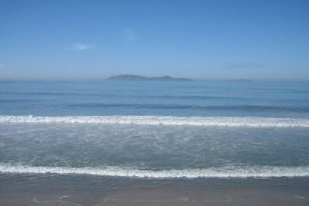 coronado islands in front of house
