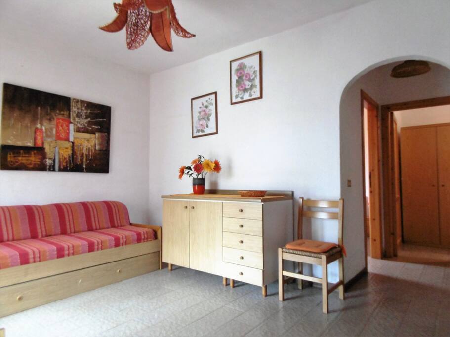 Soggiorno - divano letto matrimoniale