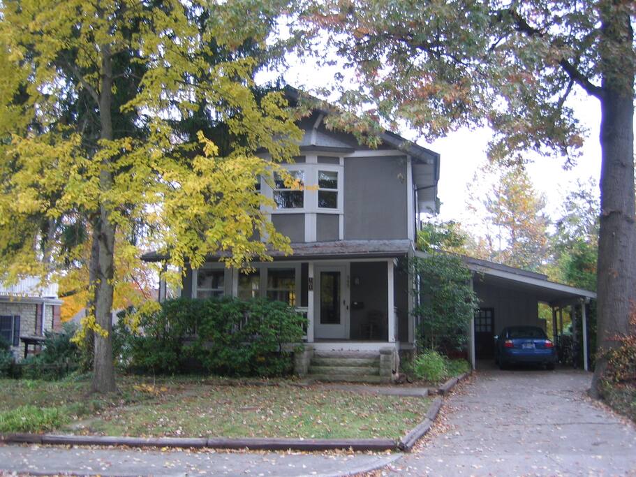 Ballantine Street 2 blocks from campus.