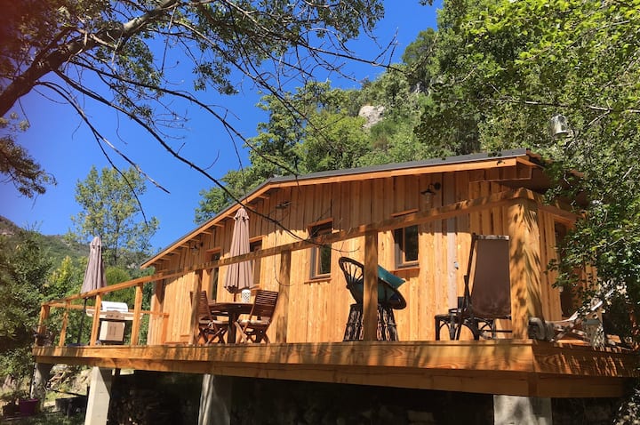 Wooden Cabin - Les SenS de l 'Escalette