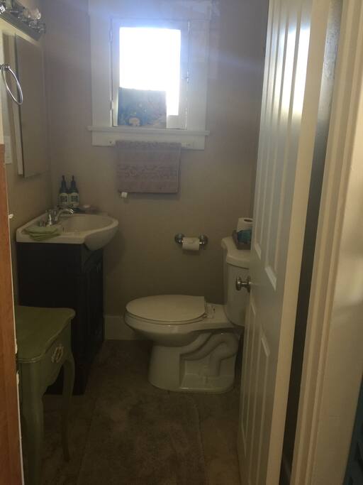 Private 1/2 restroom inside room