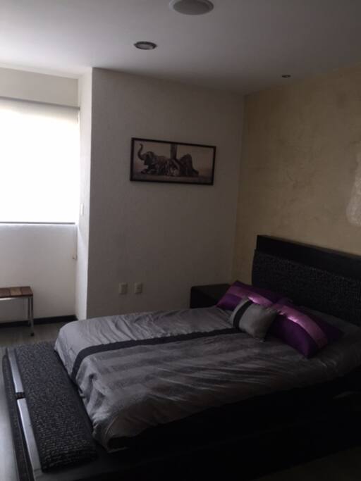 2 Recamaras con cama matrimonial colchones de Memoryfoam.