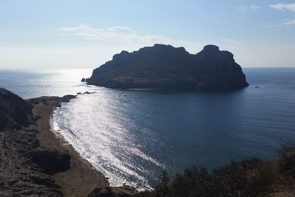 Vista desde la ruta senderista del Hornillo