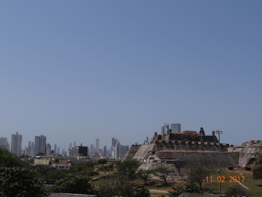 vista al castillo San Felipe