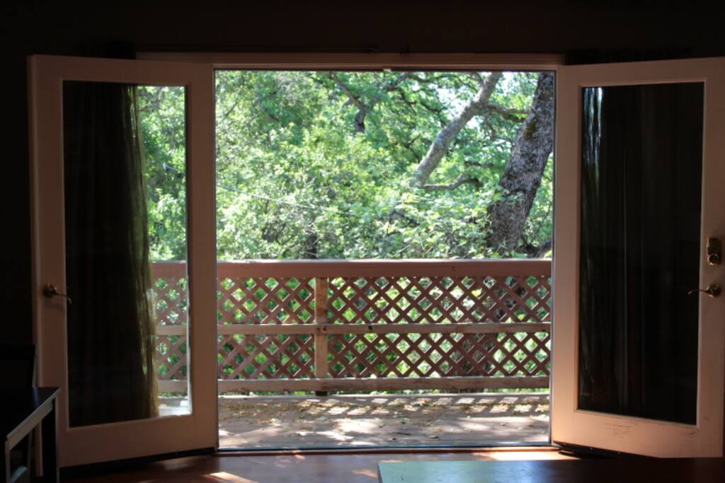 Great views out the front door