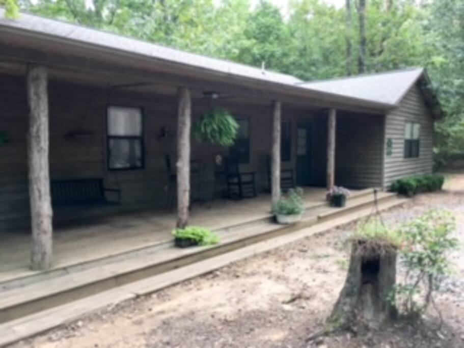 Enjoy your morning coffee on the front porch