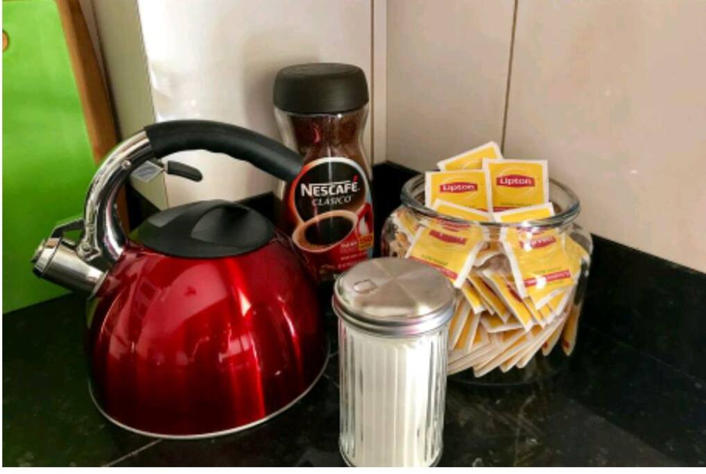 Coffee and tea help yourself
