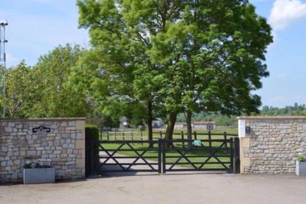 Avon Farm Estates. A beautiful entrance to a stunning property