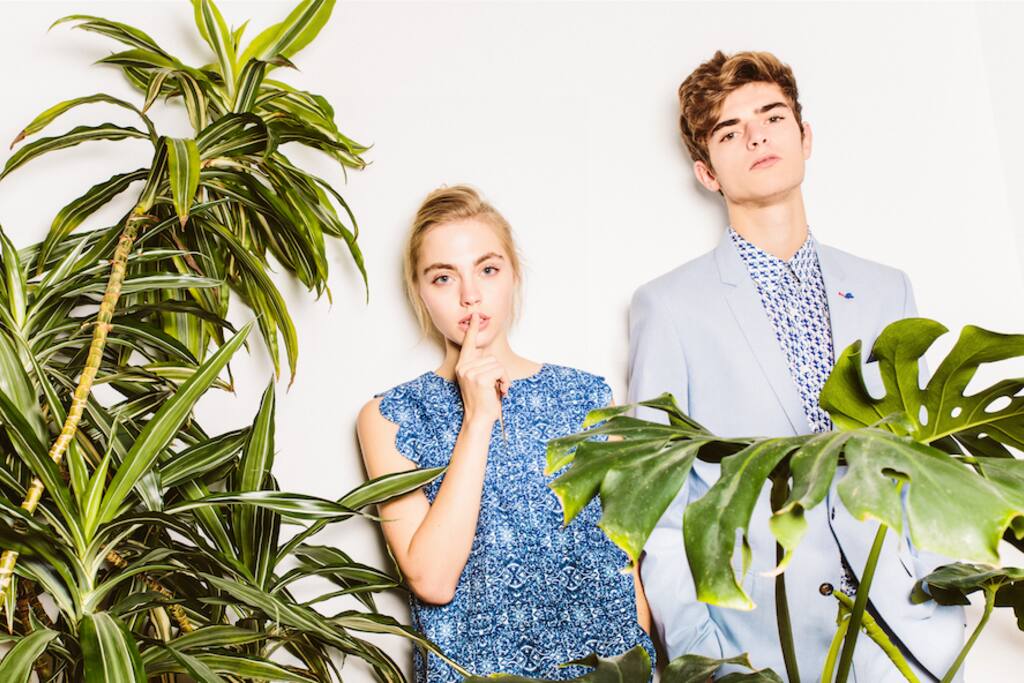 Do Rego & Novoa Spring/Summer 2016 photo shoot at Aida's Haven
