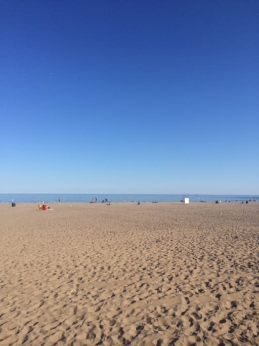 The beautiful beach just 5 min. from your Beach House