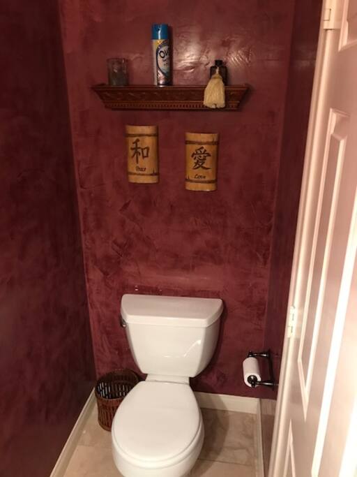 Half bath downstairs