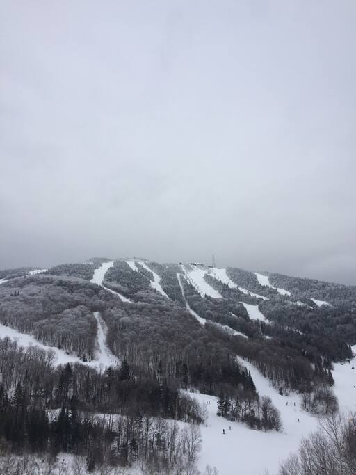 versant sud du Mont-tremblant