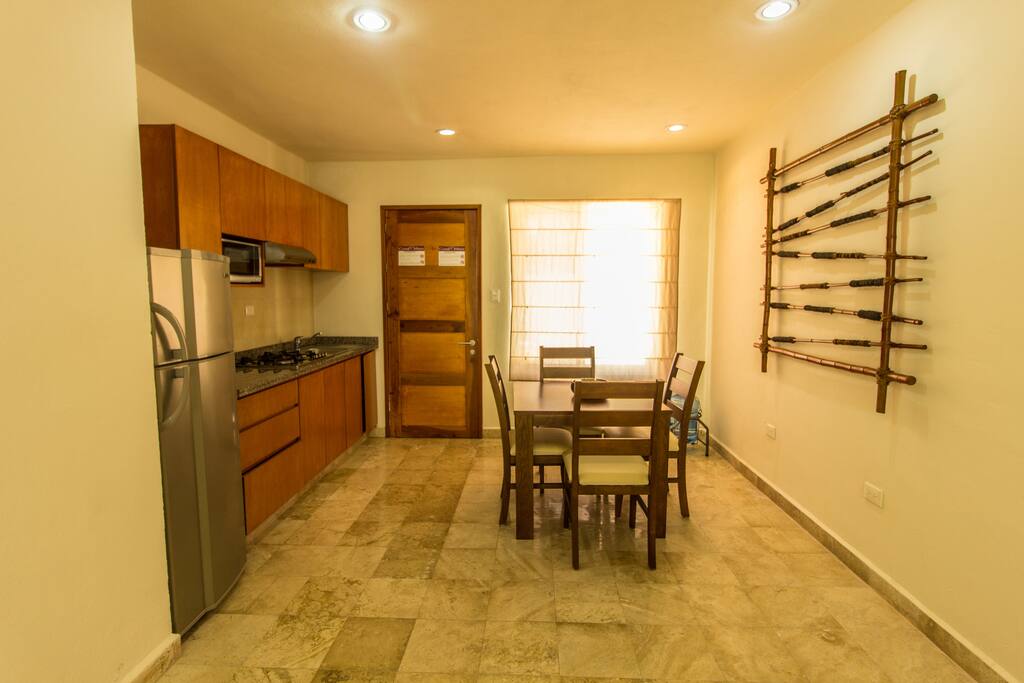 KITCHEN AND DINNING ROOM