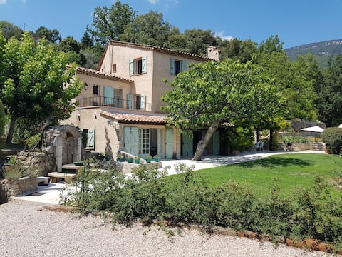 Stunning views tennis swimming boules family home