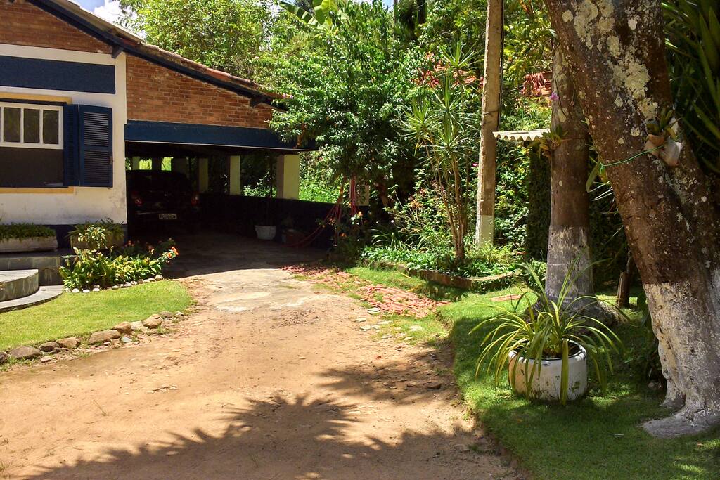 entrada da garagem