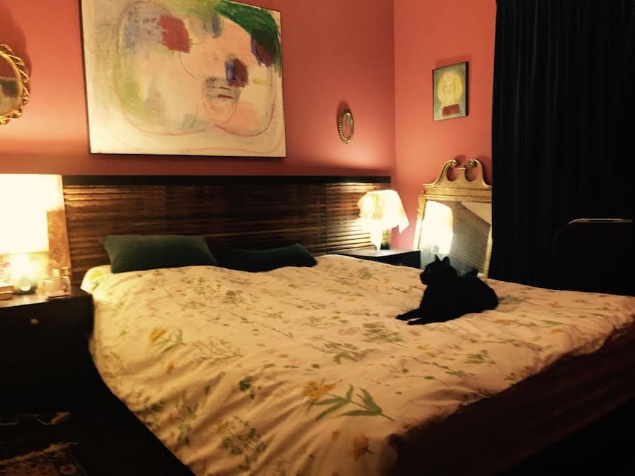 bohemian bedroom nest