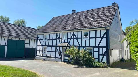 Half-timbered house in the climatic health resort of Nümbrecht