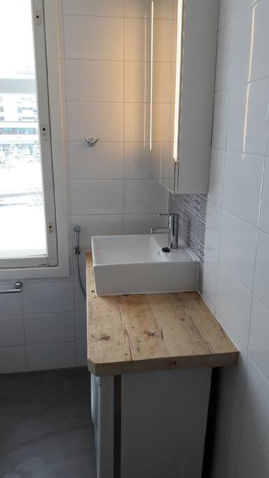The bathroom was renovated 2017