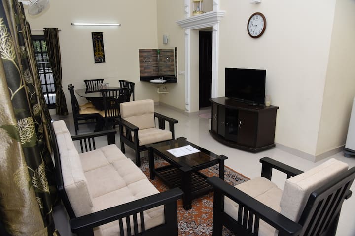 Enjoy the comfort of 3BHK  Fully Furnished Home