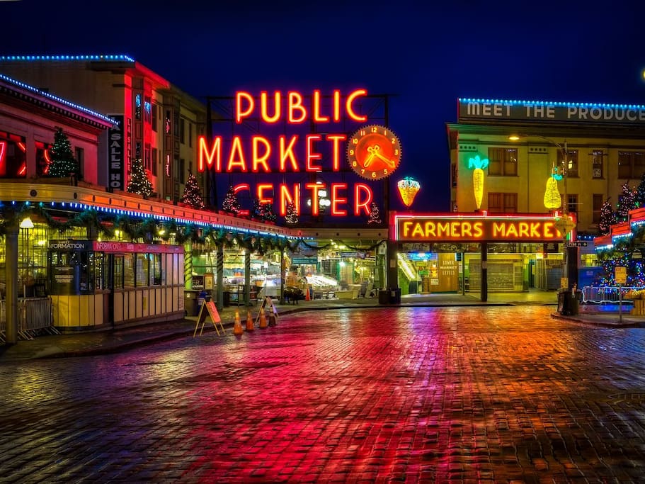 Minutes walk away from Pike Place Market