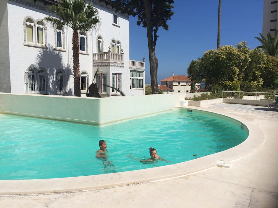 Pool area on ground floor