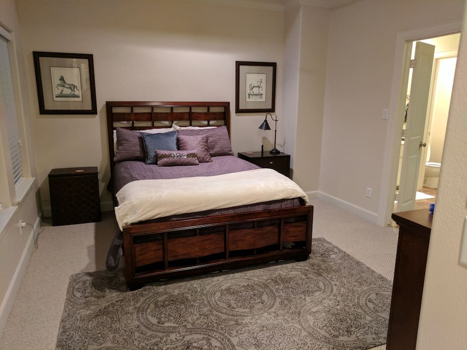 Full master bedroom suite